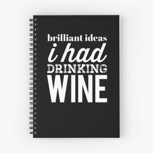 Item preview, Brilliant ideas I had while drinking wine designed and sold by aalbouch.