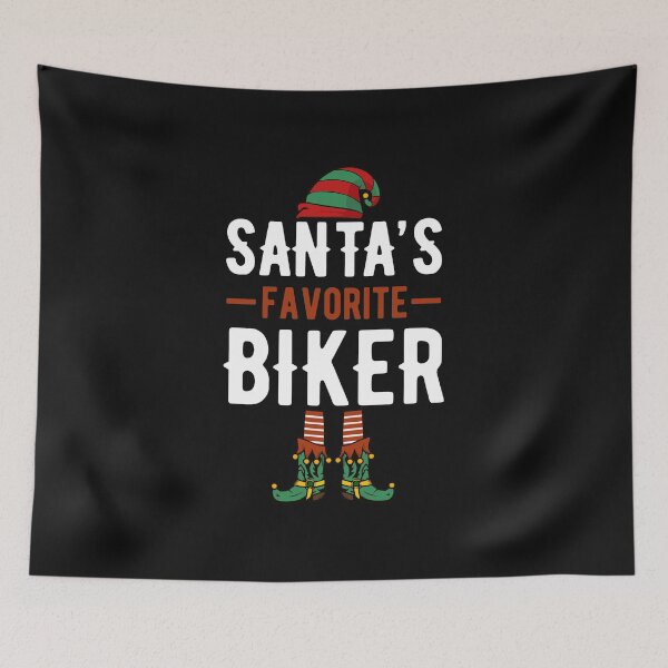 Item preview, Santa's Favorite Biker Elf Christmas group matching family gifts  designed and sold by alenaz.
