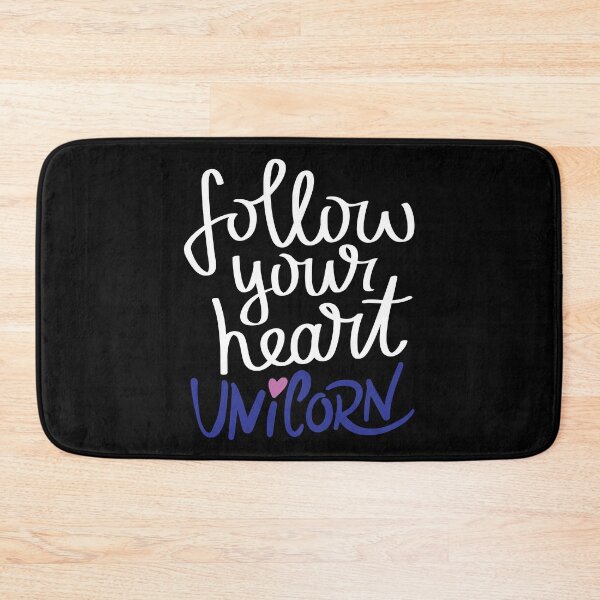 Item preview, Follow Your Heart Unicorn designed and sold by ProjectX23.