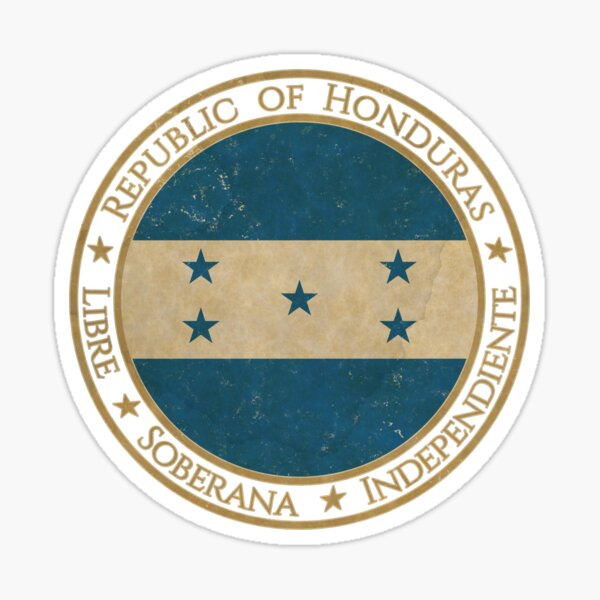 Item preview, Vintage Republic of Honduras USA North America United States Flag designed and sold by DragonXX.
