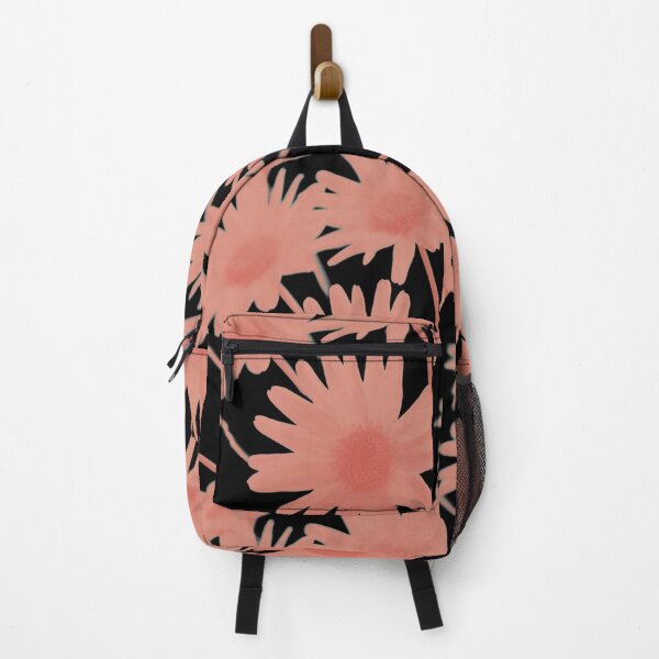Item preview, Daisies with a difference. Nature. Outdoors. Coral, graphic special effects. designed and sold by JellyBeenzz.