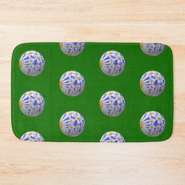 Item preview, ball daisy dark green background designed and sold by miaterinka.