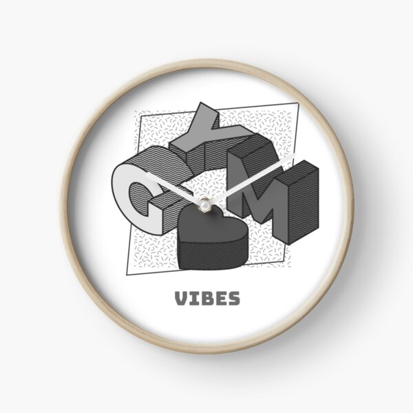 Item preview, GYM Vibes- Isometric Letters designed and sold by joabaj.