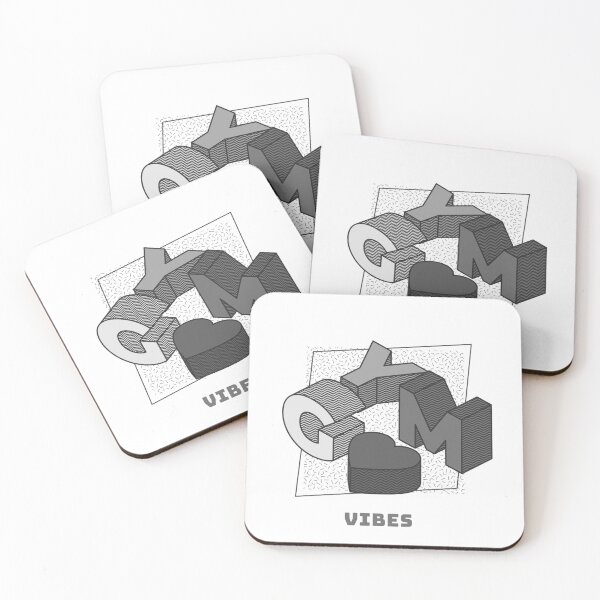 Item preview, GYM Vibes- Isometric Letters designed and sold by joabaj.