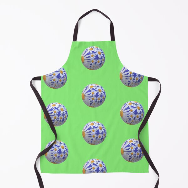 Item preview, ball daisy green background designed and sold by miaterinka.