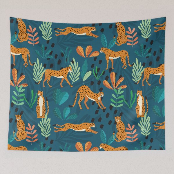 Item preview, Jungle Cheetah Pattern designed and sold by SeizeTheCat.