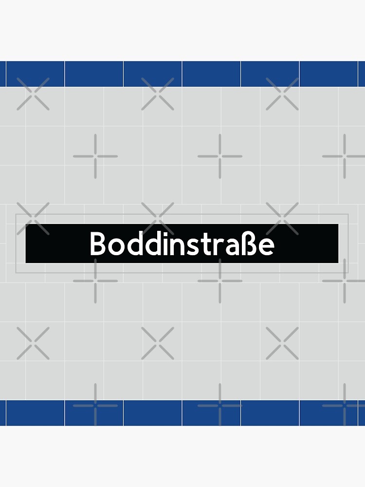 Boddinstraße Station Tiles (Berlin) by in-transit