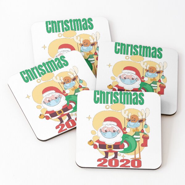 Item preview, Christmas 2020 - Santa Claus with mask designed and sold by carlos-ideas.