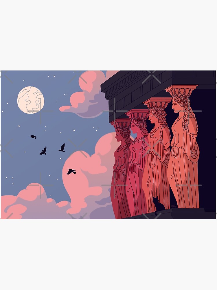 Caryatids at Dusk by flaroh