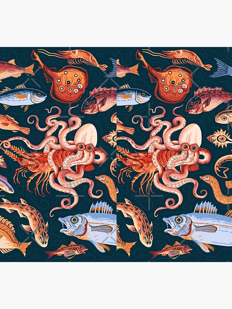 Pompeii Marine Mosaic by flaroh