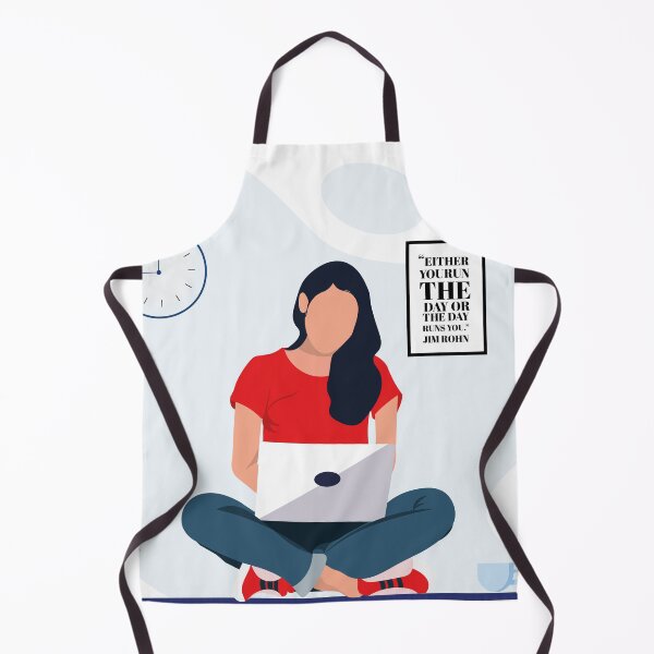 Item preview, Happy smiling woman working on laptop computer while sitting on the floor with legs crossed. designed and sold by KARTICK DUTTA.