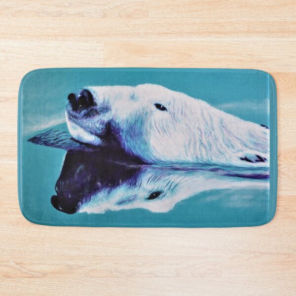 Item preview, Polar bear swimming. designed and sold by Malc Sutherland.