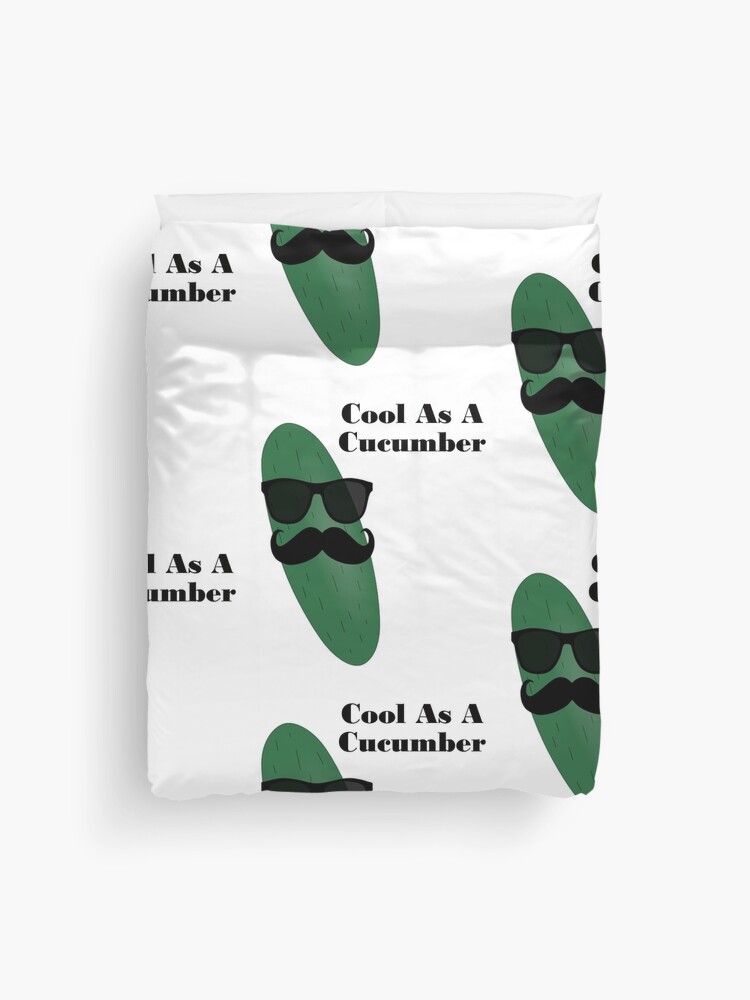 cool as a cucumber duvet