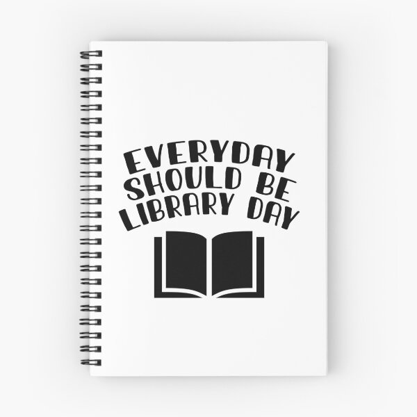 Item preview, Everyday should be library day designed and sold by Dank-your-Style.