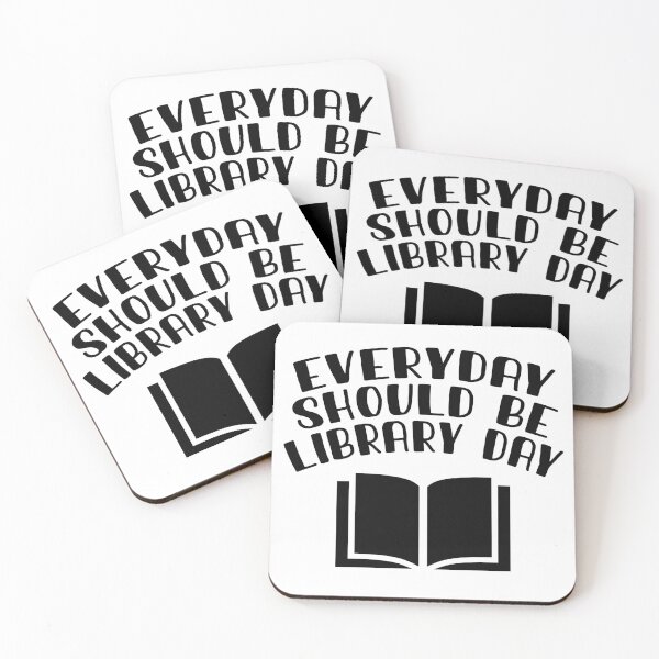 Item preview, Everyday should be library day designed and sold by Dank-your-Style.