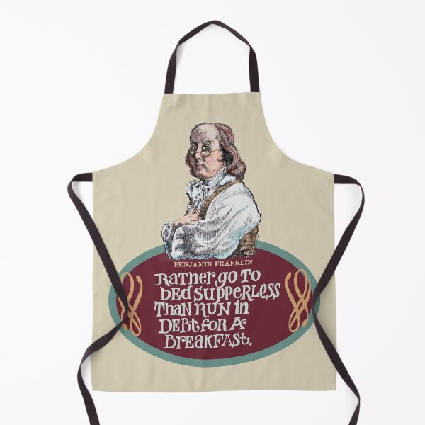 Item preview, Mr. Franklin on Debt designed and sold by Digressions, Diversions, Delusions.