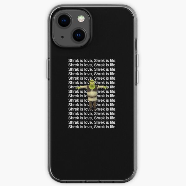 Shrek is love, Shrek is life. iPhone Soft Case