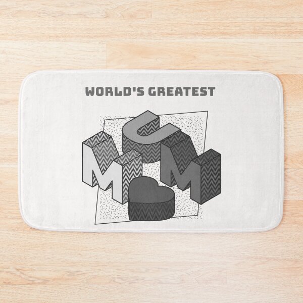 Item preview, World's Greatest MUM- Isometric Letters designed and sold by joabaj.