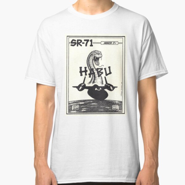 Lockheed SR-71 Blackbird - Habu Ichi Ban Classic T-Shirt