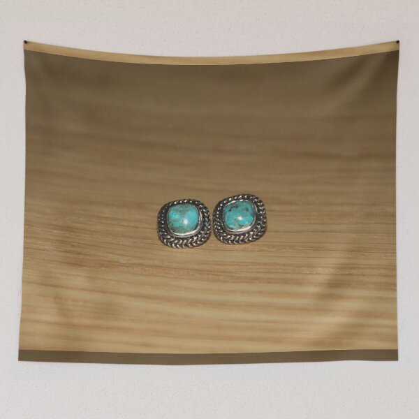 Item preview, Sterling silver and turquoise jewelry designed and sold by EstelleRossetti.