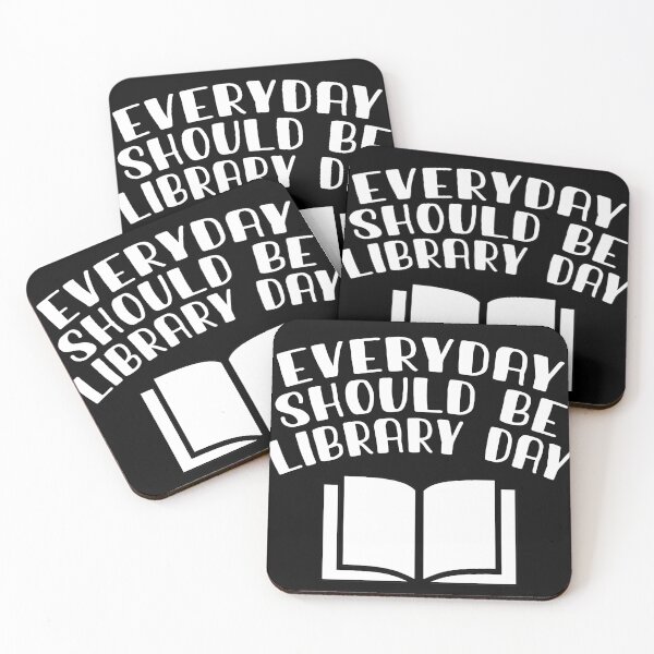 Item preview, Everyday should be library day designed and sold by Dank-your-Style.