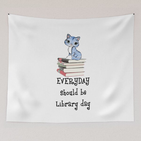 Item preview, Everyday should be library day designed and sold by Store Artilia.