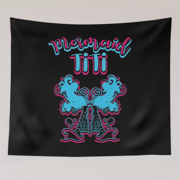 Item preview, Mermaid Titi Ocean Fish Deep Sea Mermaids Myth Magical Fish designed and sold by shirti.