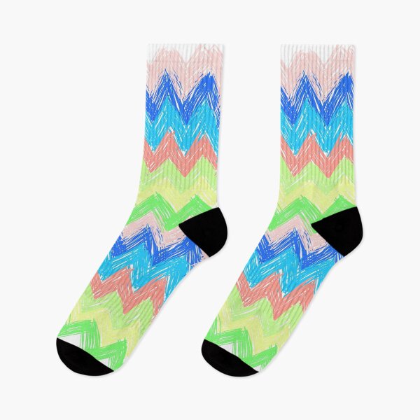 Item preview, Pastel Sketch Zig Zag Chevron designed and sold by MyArt23.