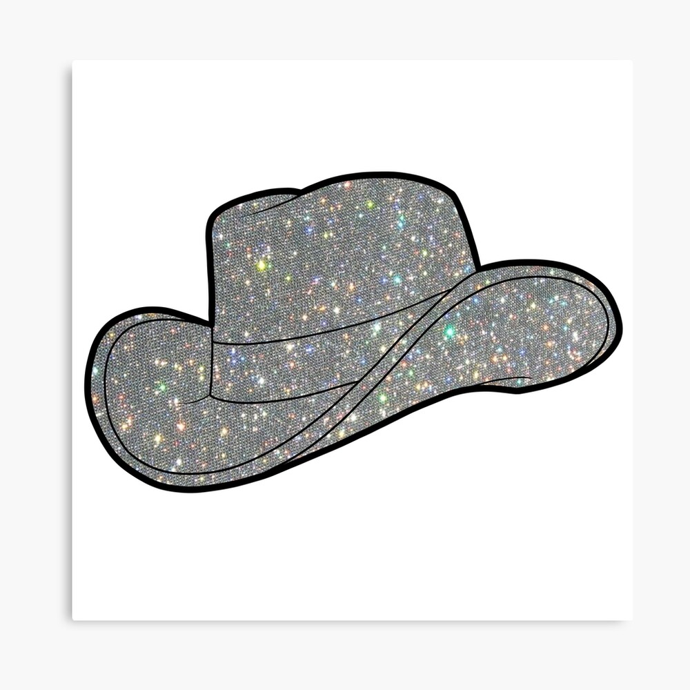 sparkle cowgirl hat