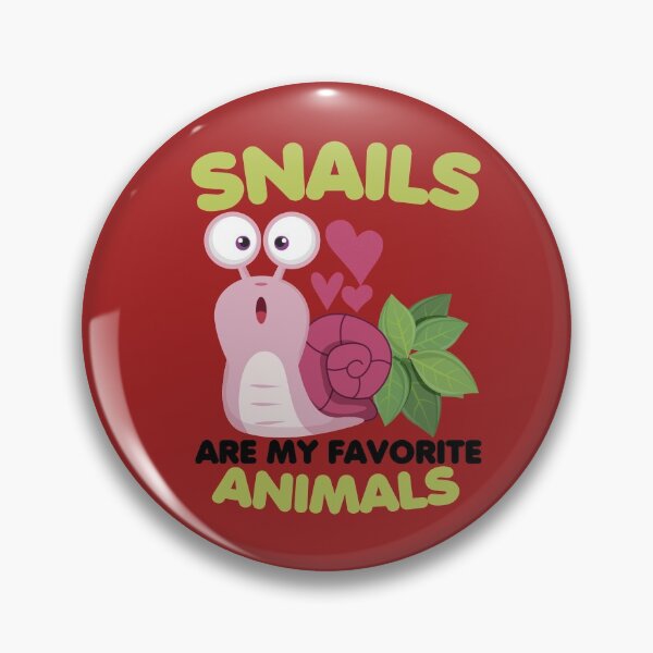 Item preview, Snails Are My Favorite Animals designed and sold by Jake Knifer.