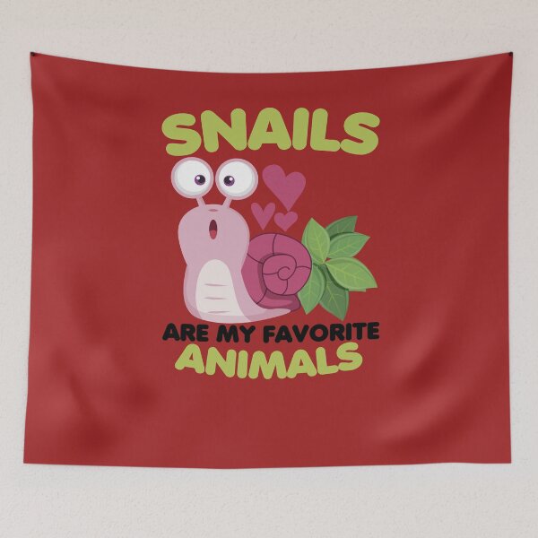 Item preview, Snails Are My Favorite Animals designed and sold by Jake Knifer.