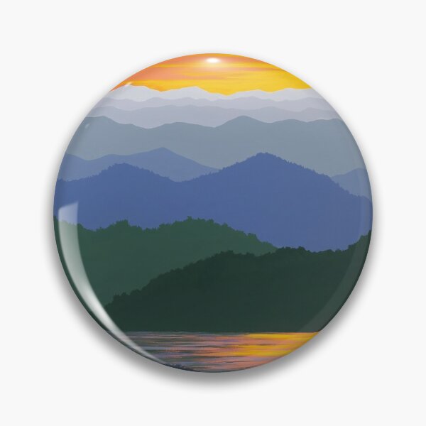 Artikelvorschau, Blue Ridge Sunset Reflections 163 entworfen und verkauft von Cindy Lou Chenard.