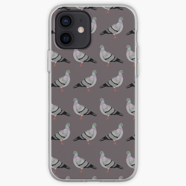 Pigeon walk iPhone Soft Case