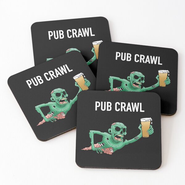 Item preview, Pub Crawl Zombie Holding Beer designed and sold by donosdoodles.