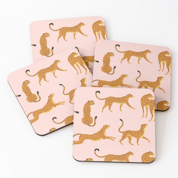 Item preview, Pink Cheetah Pattern designed and sold by SeizeTheCat.