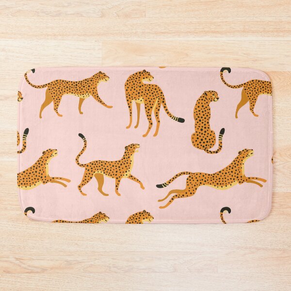 Item preview, Pink Cheetah Pattern designed and sold by SeizeTheCat.