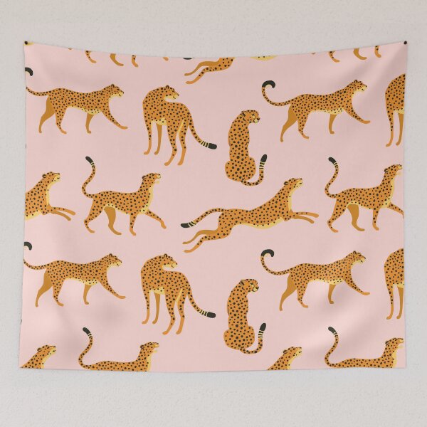 Item preview, Pink Cheetah Pattern designed and sold by SeizeTheCat.