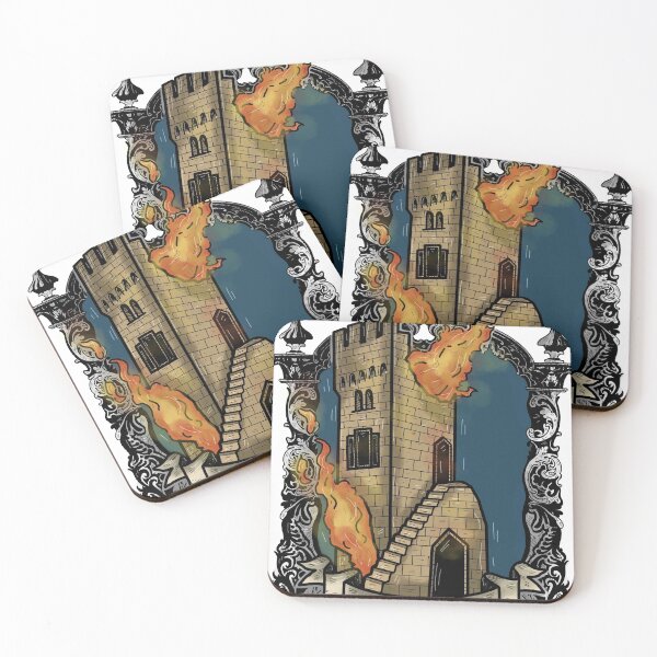 Item preview, Tarot Card No 5 - The Tower  designed and sold by theSadartist.