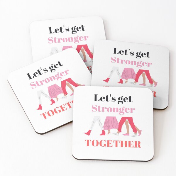 Item preview, Let's get stronger together designed and sold by SerenaChoe.