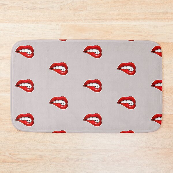 Item preview, Isolated Vector Illustration Sexy Red Biting Lips designed and sold by hasin1992.