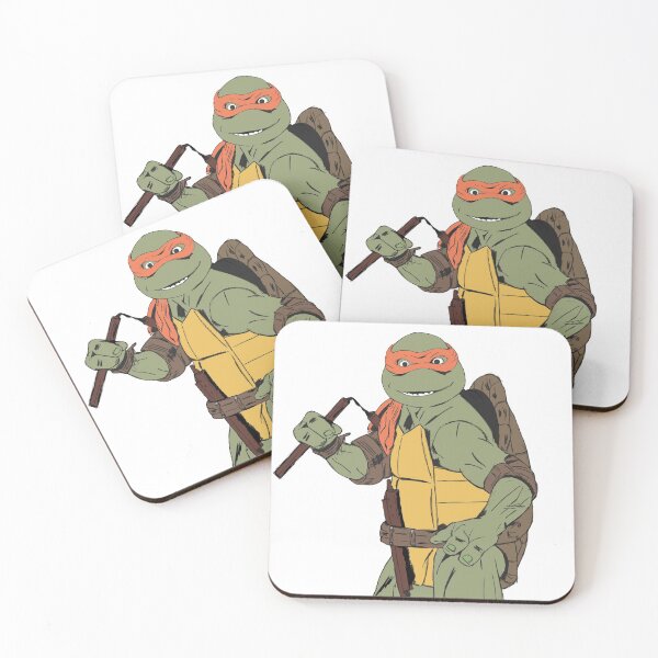 Item preview, TURTLE POWER (Michelangelo) designed and sold by Urbanvisionary.