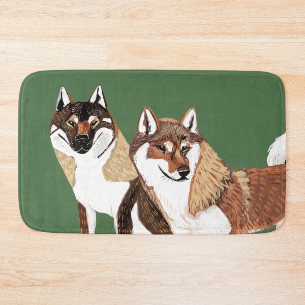 Item preview, Shikoku Inu pair designed and sold by belettelepink.