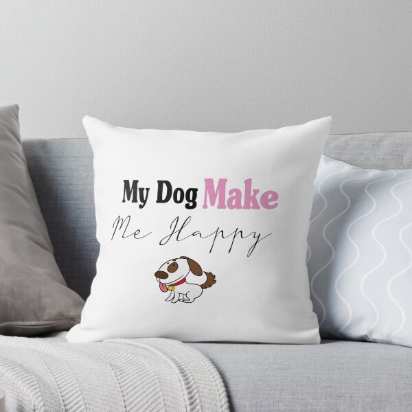 Item preview, My Dog Make Me Happy Tshirt - Tshirt for men Tshirt for women designed and sold by Zakaria Elabadaoui.