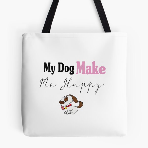 Item preview, My Dog Make Me Happy Tshirt - Tshirt for men Tshirt for women designed and sold by Zakaria Elabadaoui.
