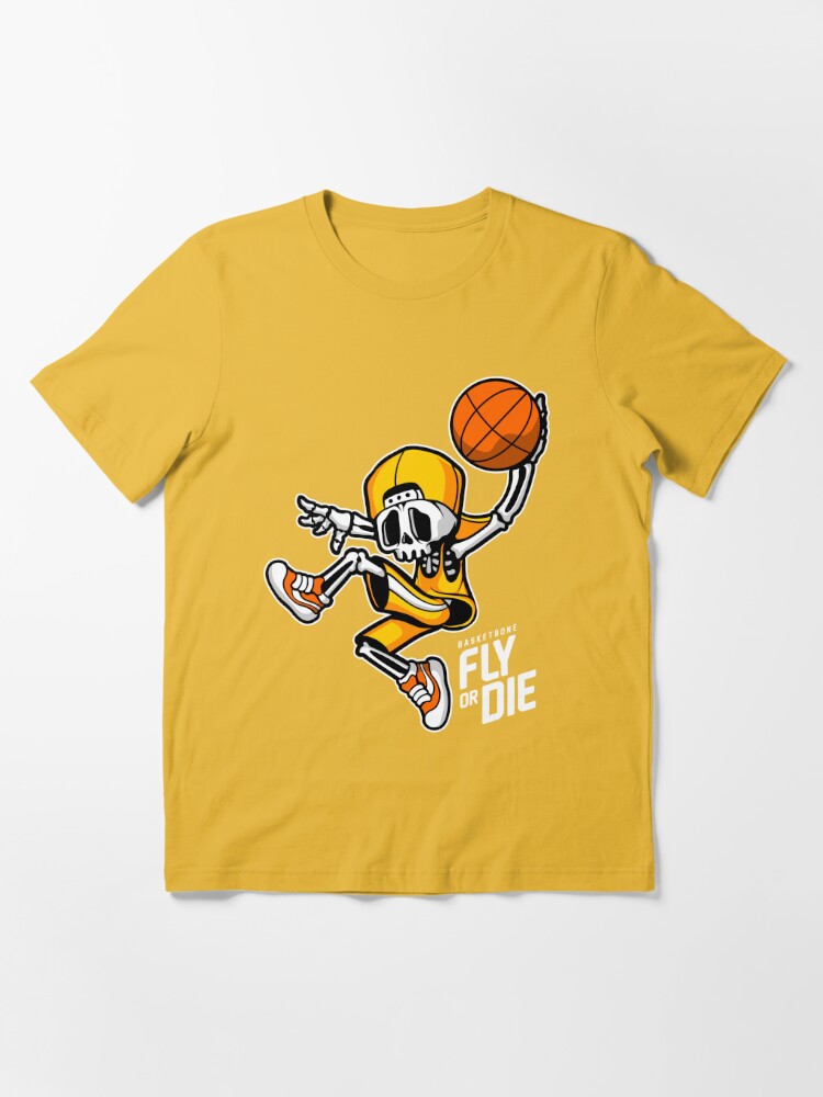 Basketball - basketbone fly or die funny gift Sticker for Sale by  NAS-STORE