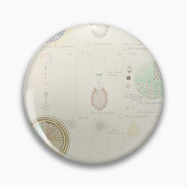 Item preview, Beautiful Abstract Art by Hilma Af Klint  -  group 2 title missing no 14anr21 1919 f albin dahlstrom designed and sold by Vintage Designs +.