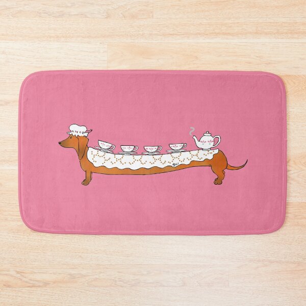 Item preview, Teatime Doxie designed and sold by Kat Kuo.
