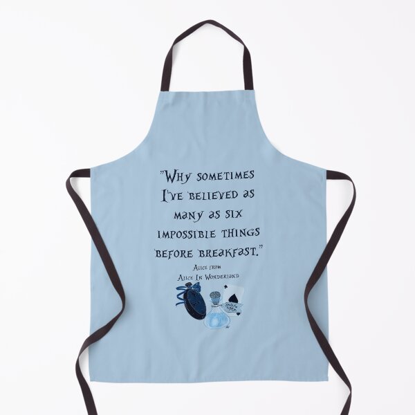 Item preview, Alice In Wonderland 6 impossible things quote designed and sold by E-Ocasio.
