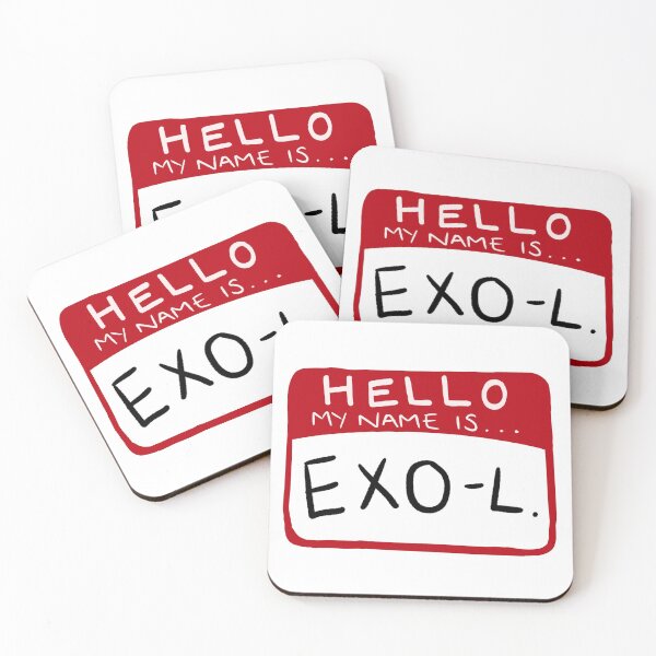 Item preview, HELLO MY NAME IS EXO-L designed and sold by wuffbert.