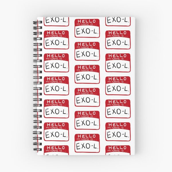 Item preview, HELLO MY NAME IS EXO-L designed and sold by wuffbert.